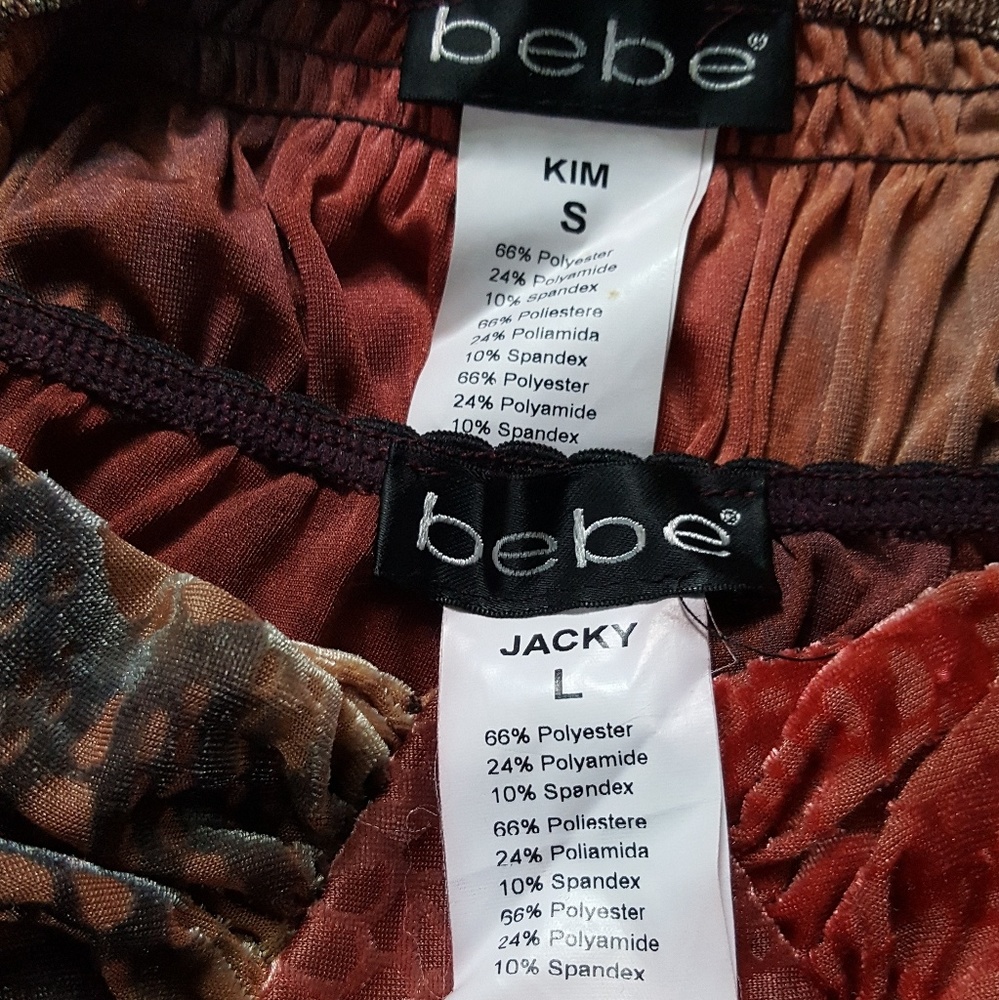 🔥Sexy Bebe Velour Outfit🔥 NWOT - Picture 7 of 8